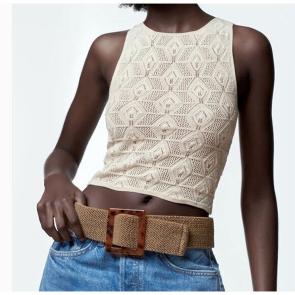 Zara Accessories - Zara Wide Stretch Belt ( See Picture For Measurements )